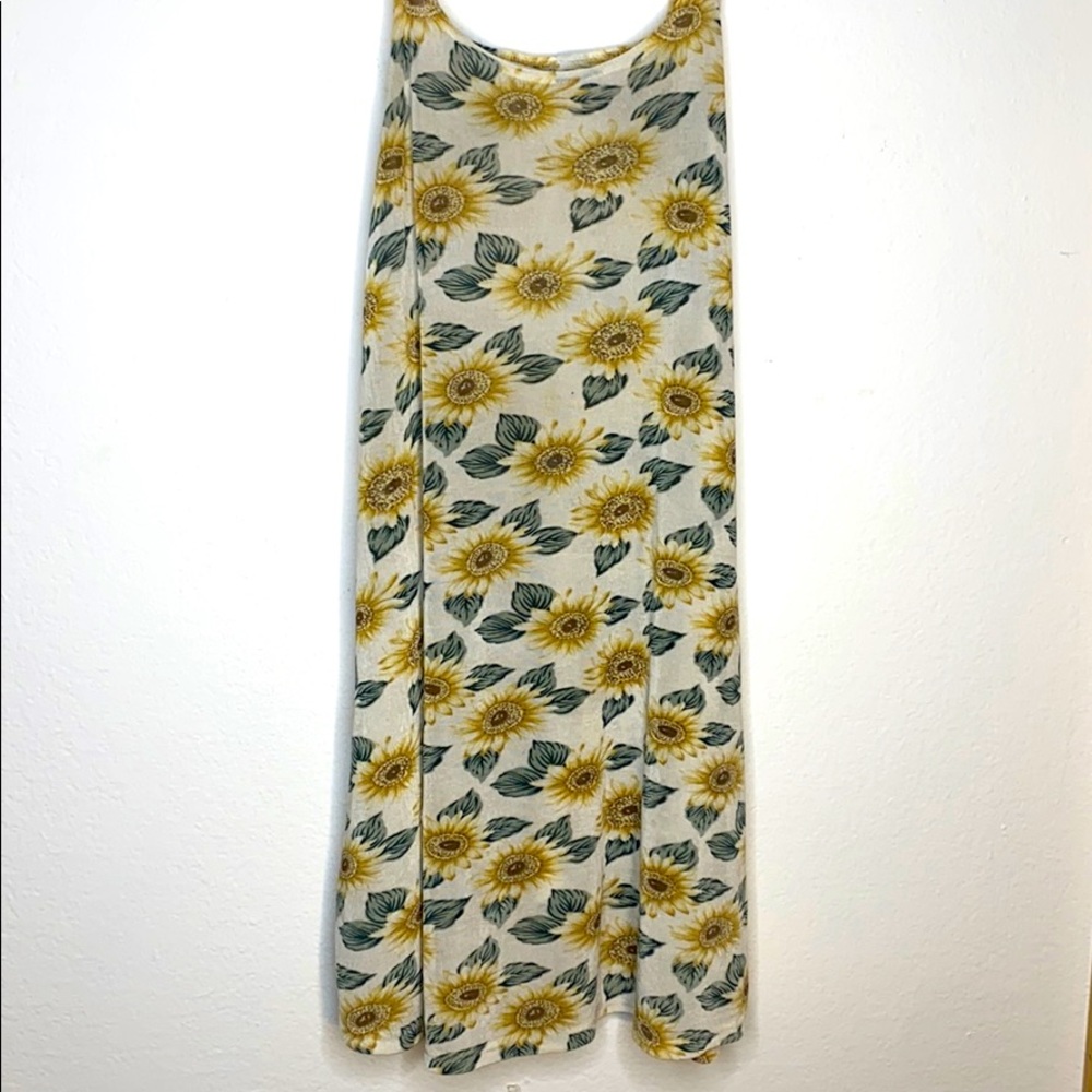 Sunflower summer dress